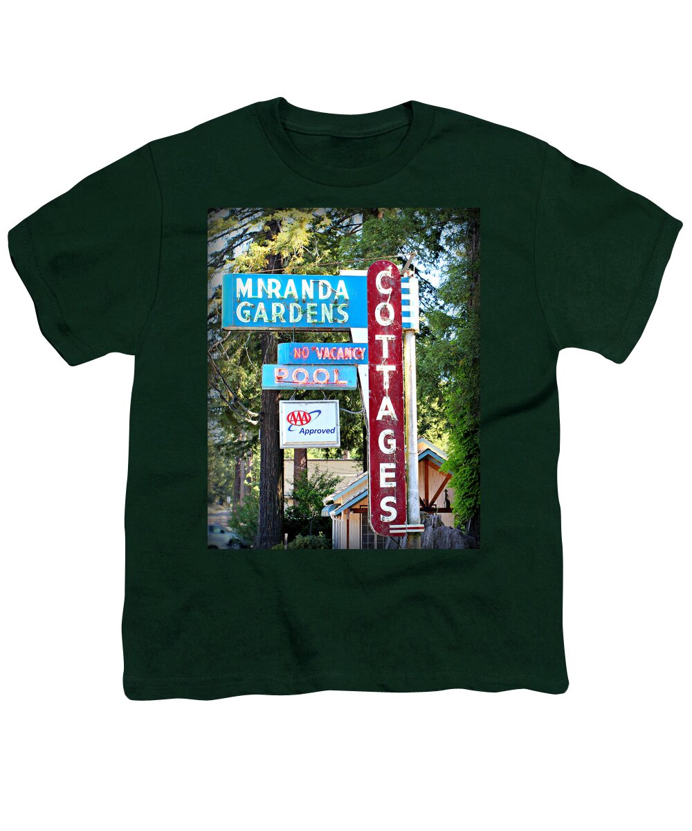 Miranda Youth T-Shirt featuring the photograph Miranda Gardens by Steve Natale