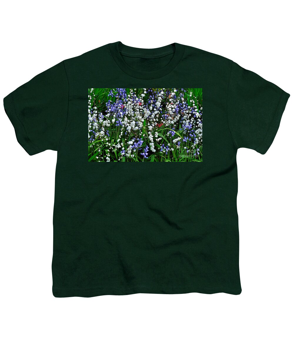 Photography Youth T-Shirt featuring the photograph Spring Garden by Kaye Menner