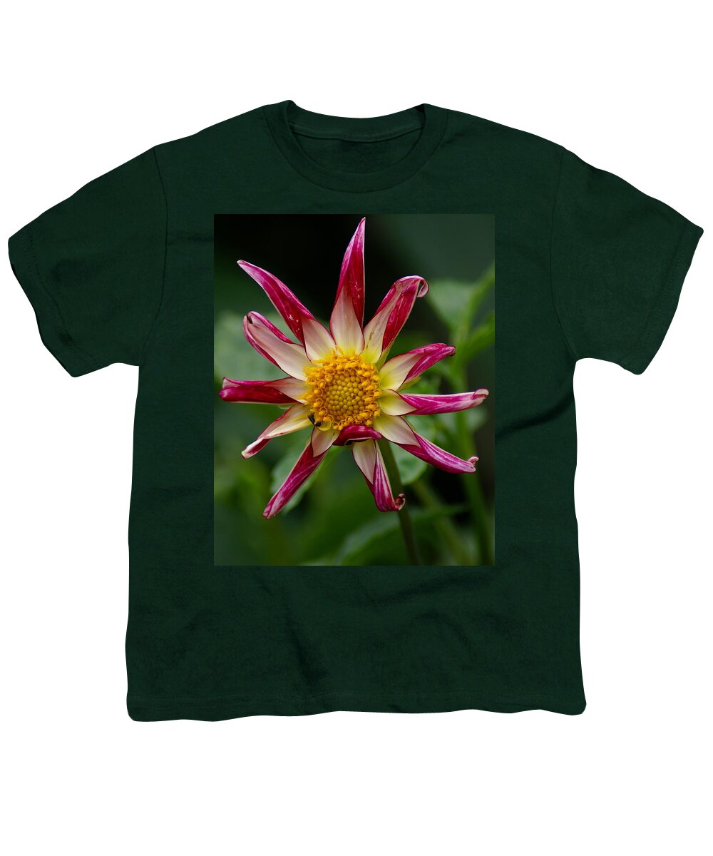 Nature Youth T-Shirt featuring the photograph Sunburst Peppermint by Ben Upham III