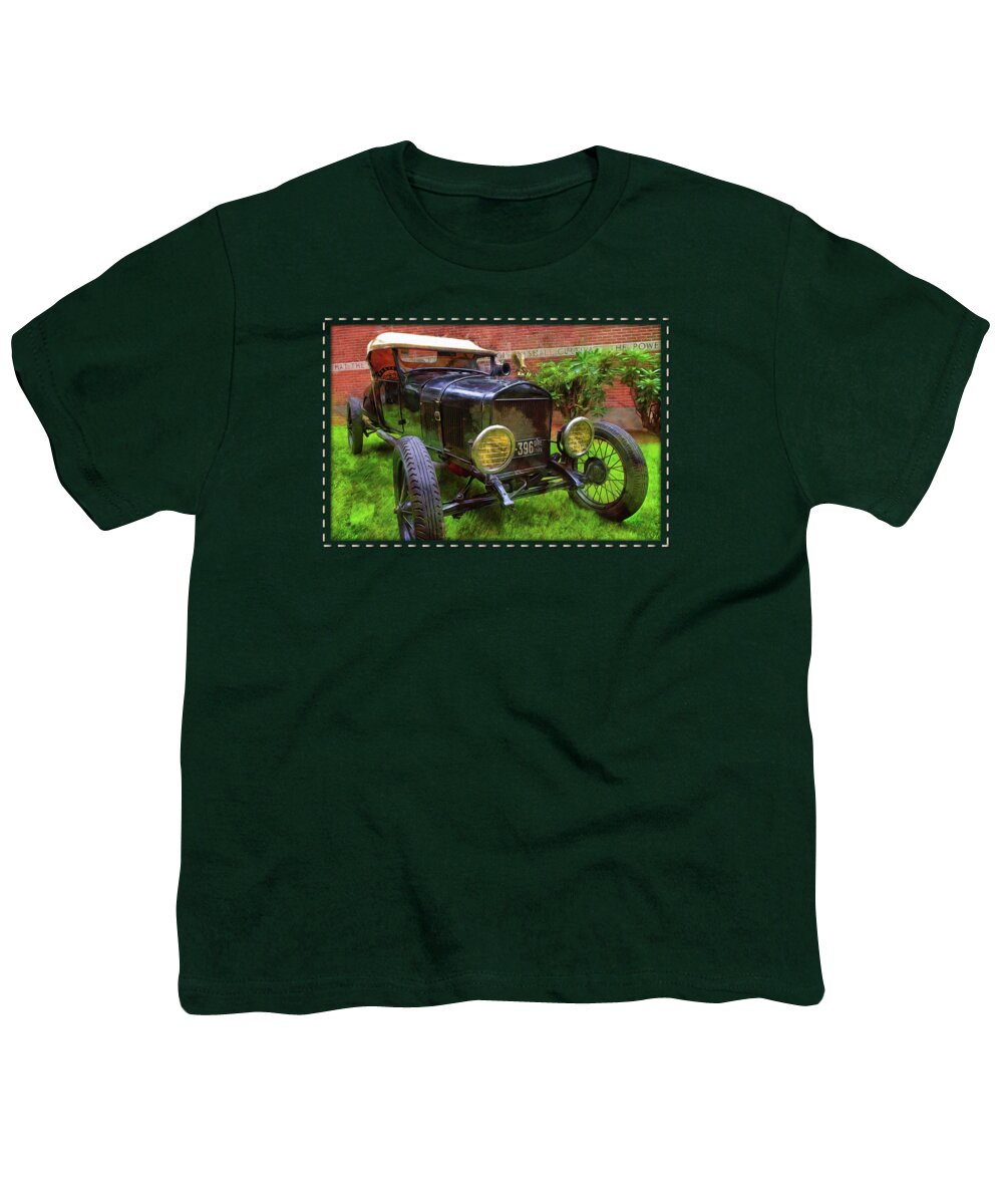 Model T Ford Youth T-Shirt featuring the photograph Tin Lizzie by Thom Zehrfeld