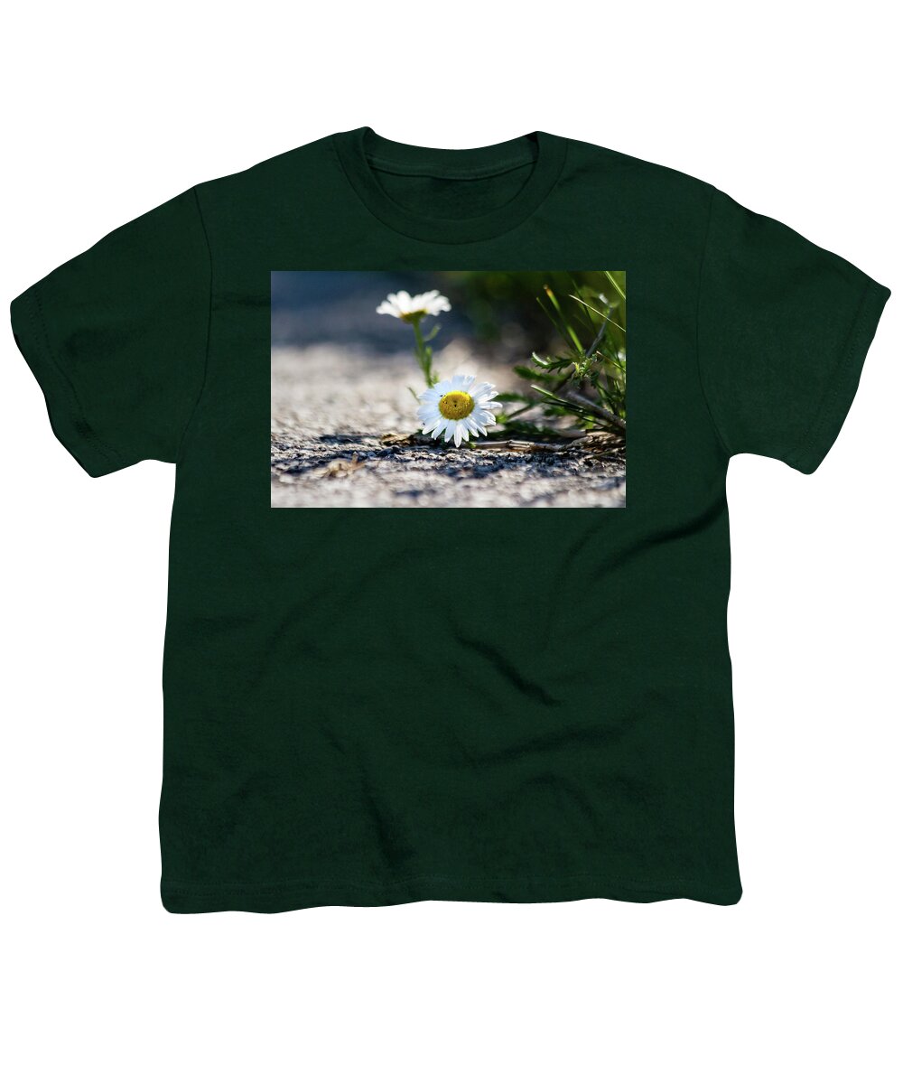 Beautiful Youth T-Shirt featuring the photograph Flower streetside by SAURAVphoto Online Store