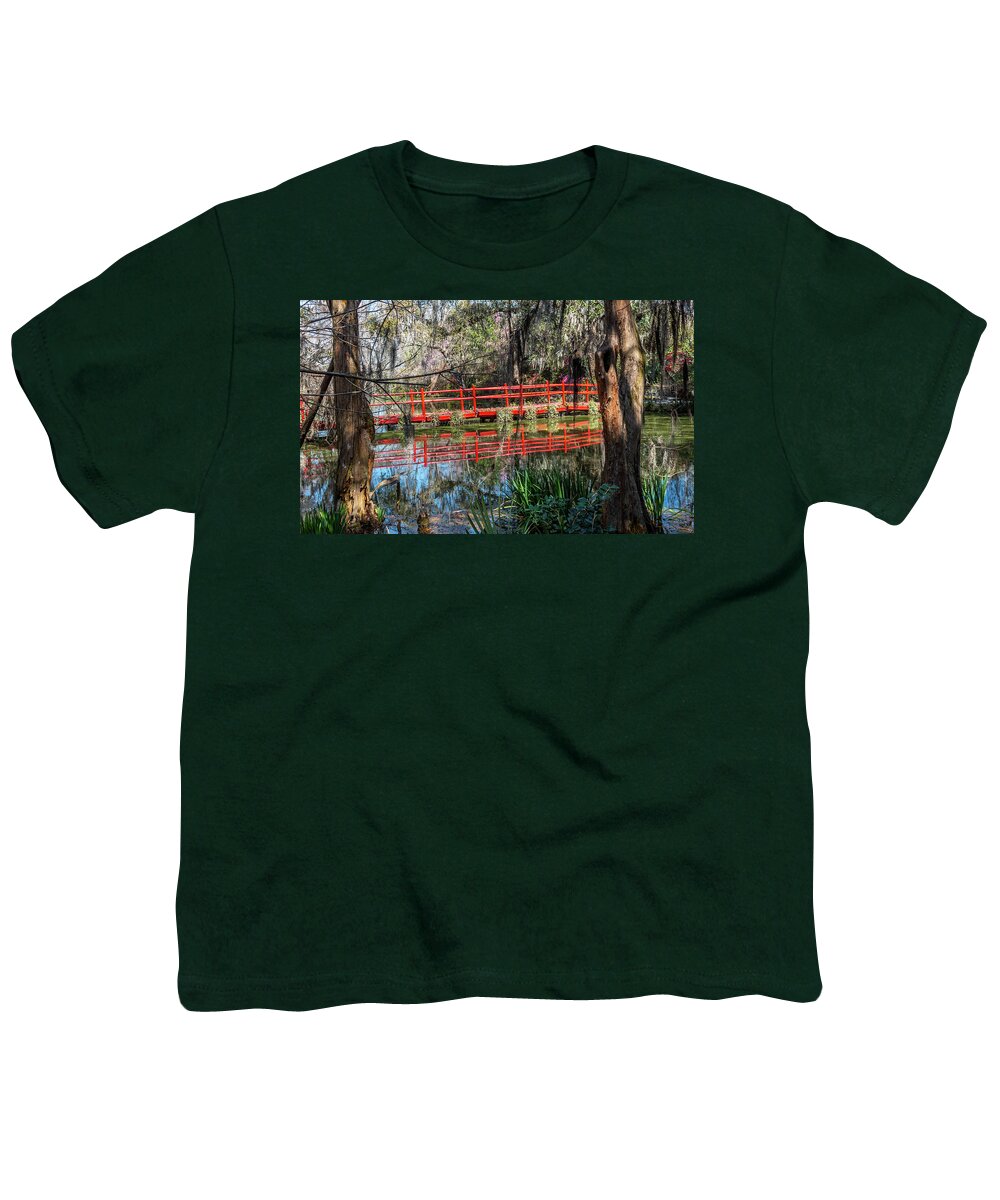 Bridge Youth T-Shirt featuring the photograph Red Path by Susie Weaver