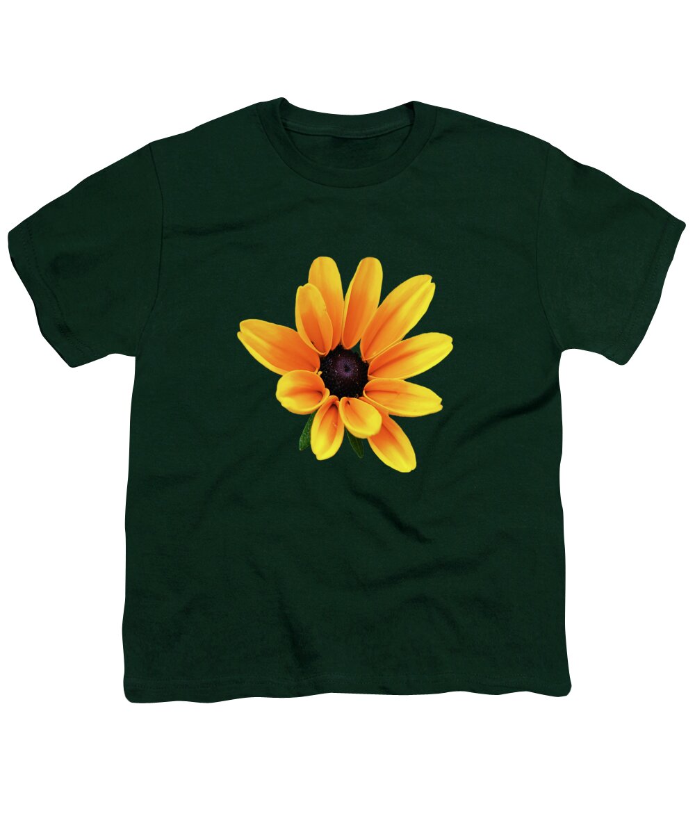 Yellow Flowers Youth T-Shirt featuring the photograph Yellow Flower Black Eyed Susan by Christina Rollo