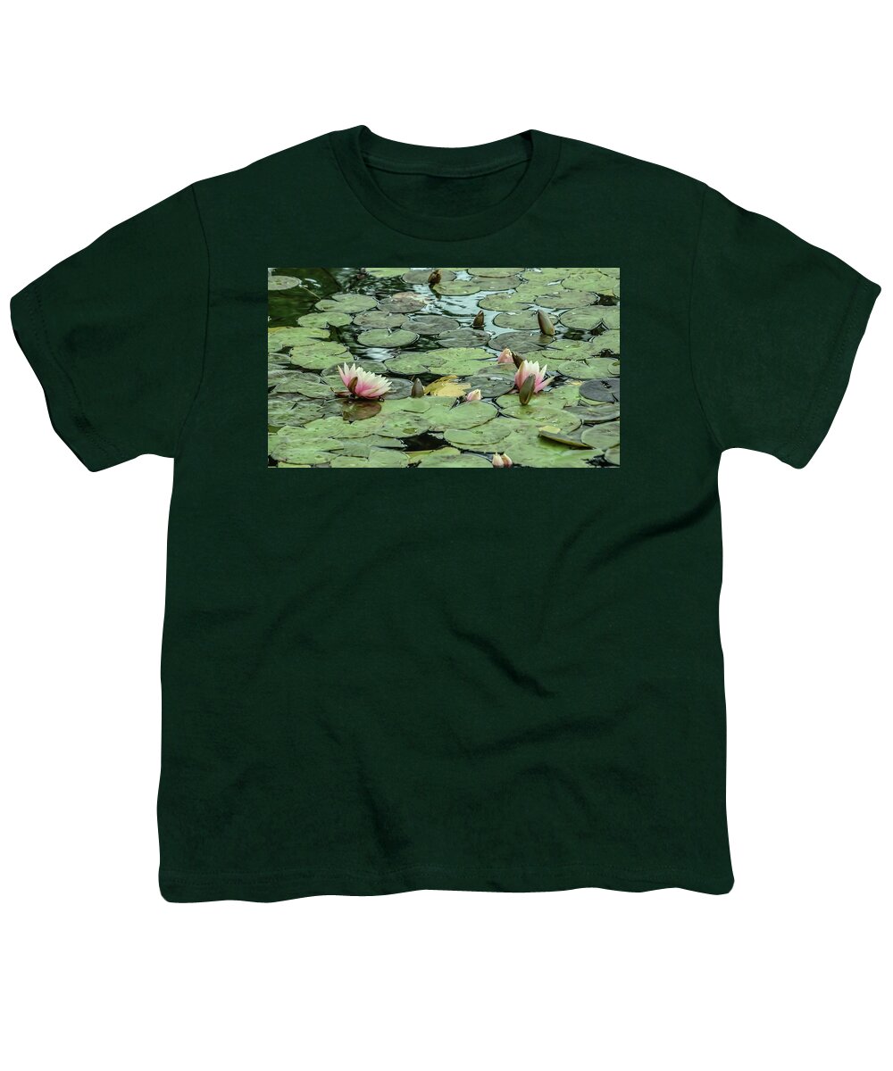 Purity Youth T-Shirt featuring the photograph Lotus Blossoms by Christina McGoran