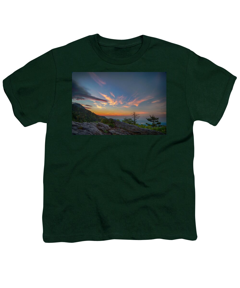 Blue Ridge Mountains Youth T-Shirt featuring the photograph Predawn Light #1 by Melissa Southern