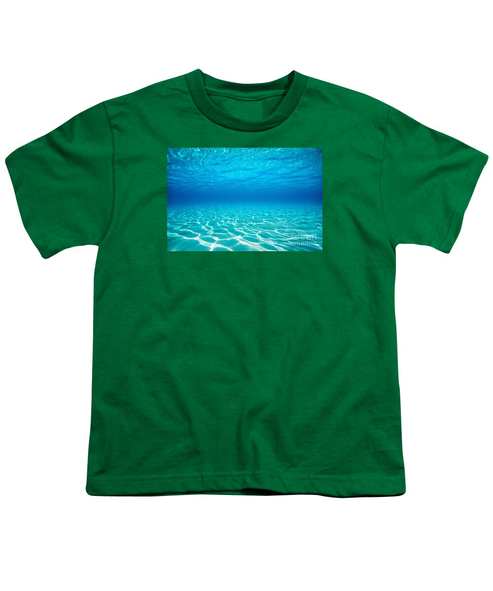 Abstract Youth T-Shirt featuring the photograph Plain Underwater Shot by M Swiet Productions