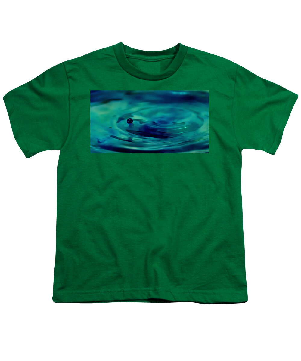 Water Youth T-Shirt featuring the photograph Precipice by Mark Fuller