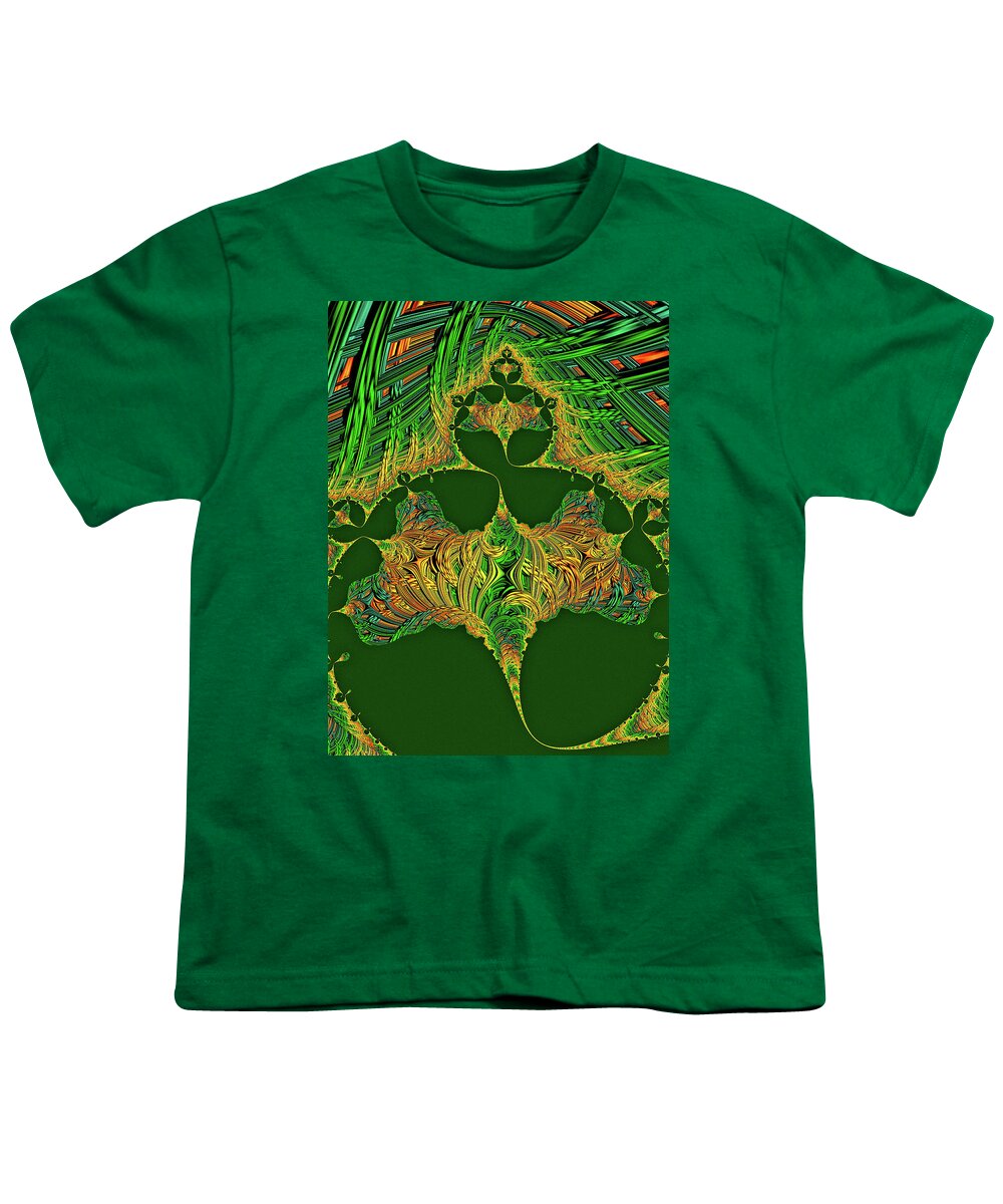 Celtic Knot Butterfly Youth T-Shirt featuring the digital art Celtic Butterfly by Susan Maxwell Schmidt