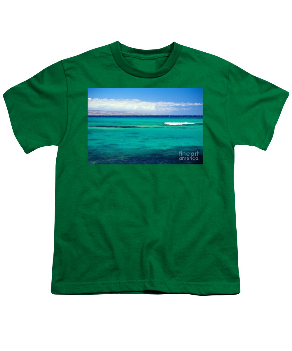 Aqua Youth T-Shirt featuring the photograph Hawaii, Maui by Carl Shaneff - Printscapes