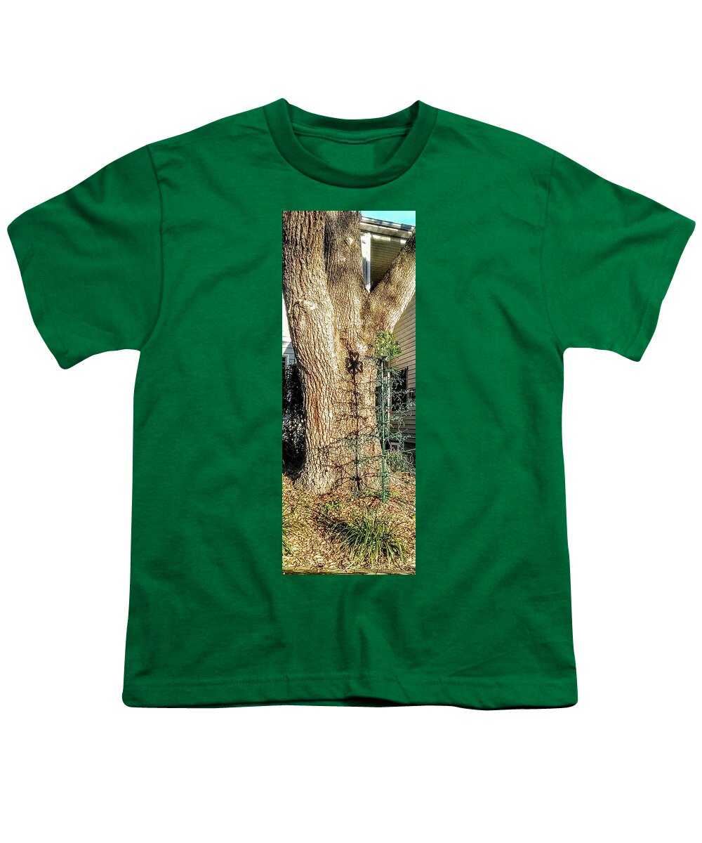Shamrock Youth T-Shirt featuring the photograph Reflections by Suzanne Berthier