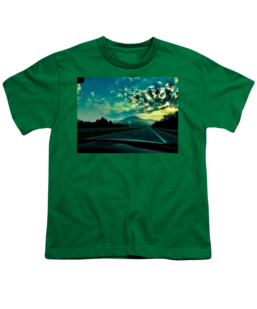  Youth T-Shirt featuring the photograph Here Comes the Sun by Jack Wilson