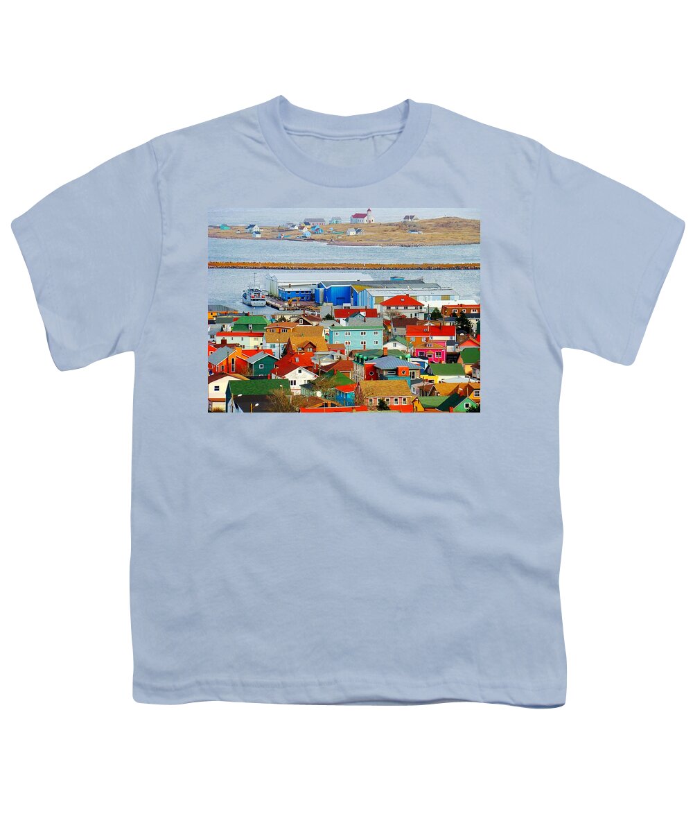  Saint-pierre-et-miquelon Youth T-Shirt featuring the photograph Saint Pierre et Miquelon by Zinvolle Art