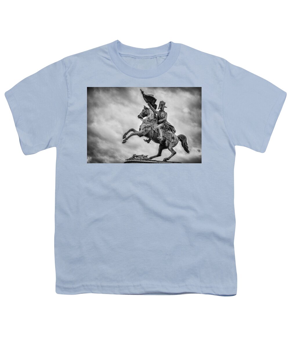 Equestrian Youth T-Shirt featuring the photograph Archduke Karl von Habsburg by Pablo Lopez
