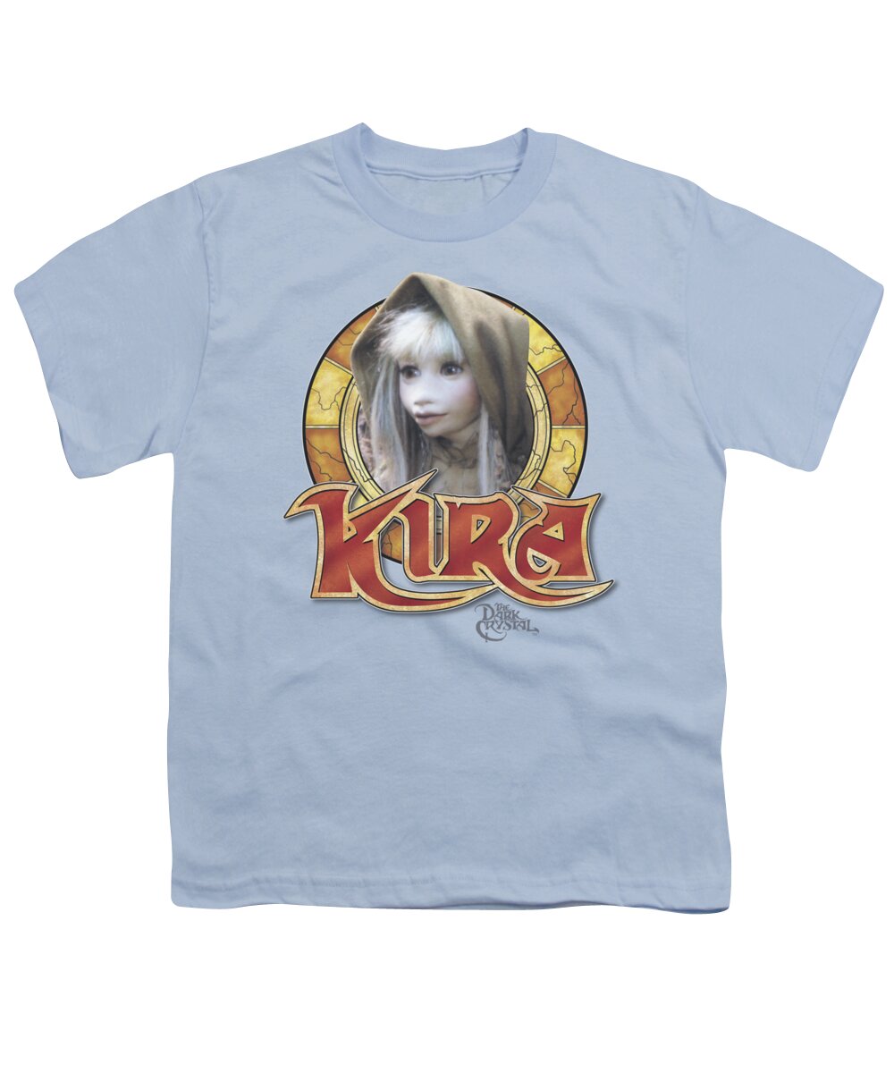 Dark Crystal Youth T-Shirt featuring the digital art Dark Crystal - Kira Circle by Brand A