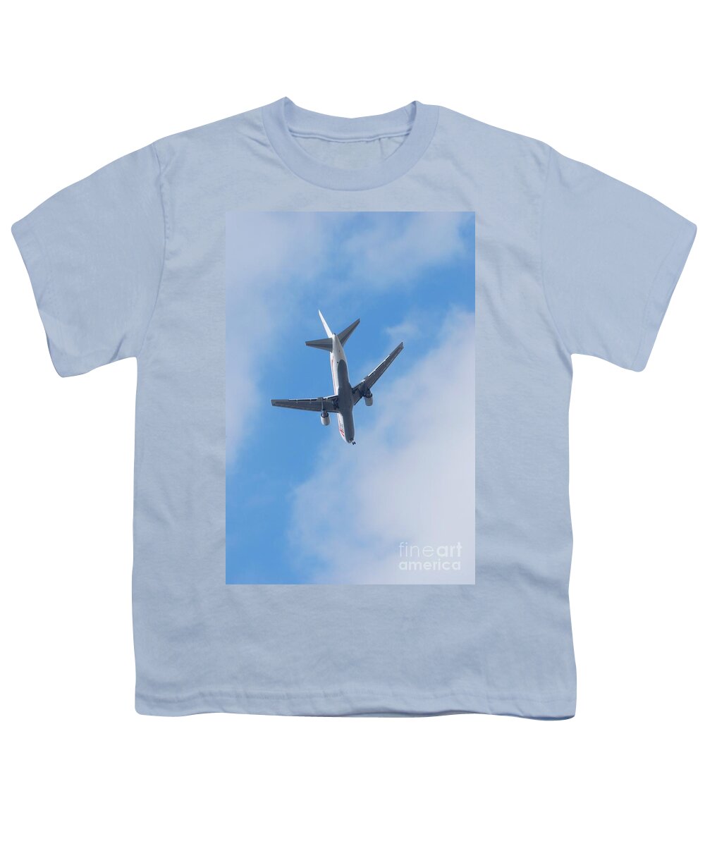Airplanes Youth T-Shirt featuring the photograph Free FaLLinG by Angela J Wright