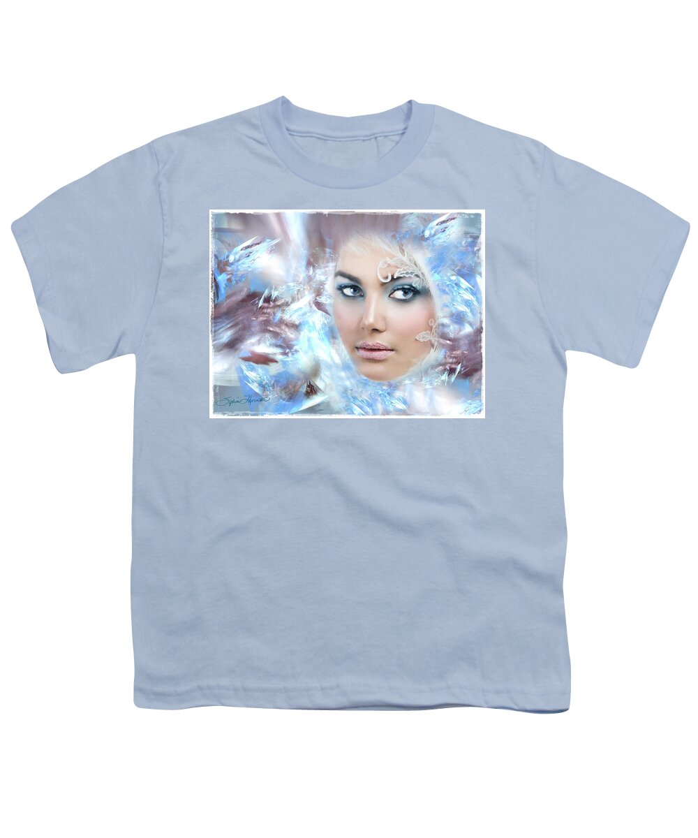 Ice Woman Youth T-Shirt featuring the photograph Ice Queen by Sylvia Thornton