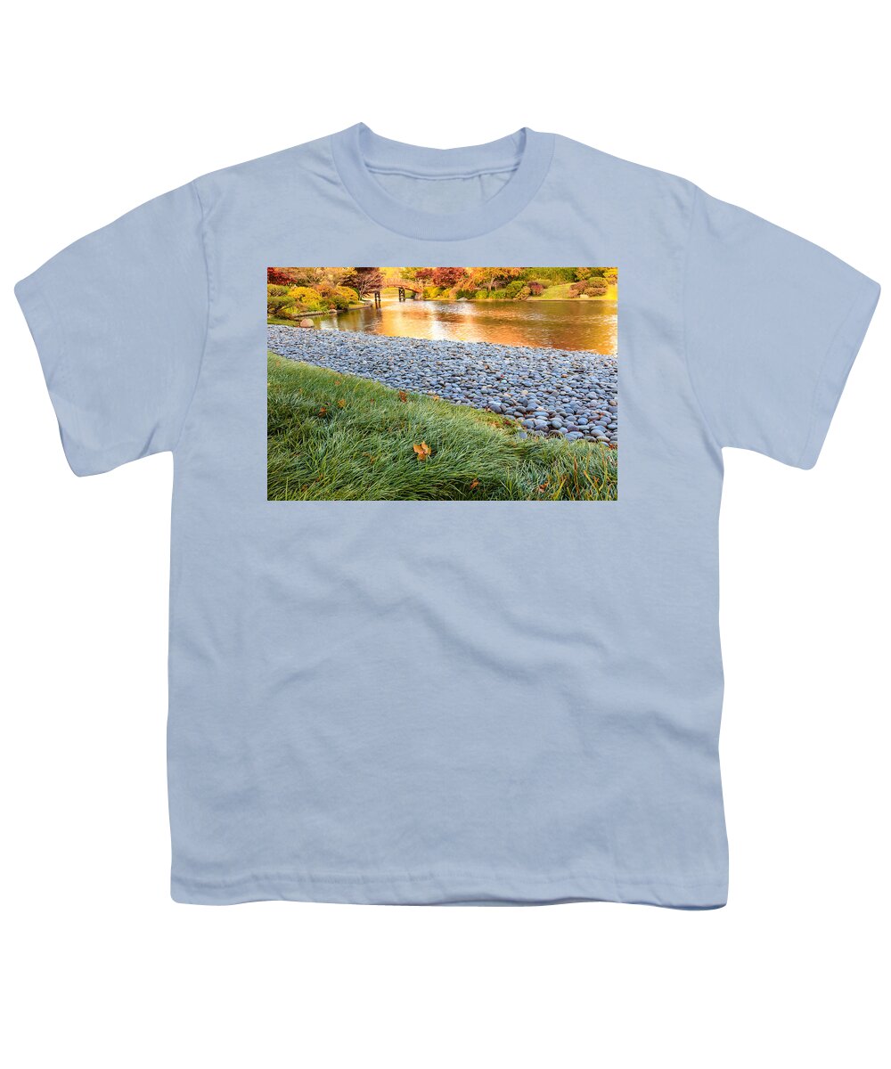Missouri Botanical Garden Youth T-Shirt featuring the photograph Japanese Garden by Ben Graham