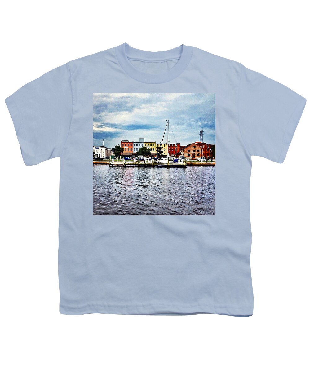 Washington North Carolina Youth T-Shirt featuring the photograph Little Washington by Joan Meyland