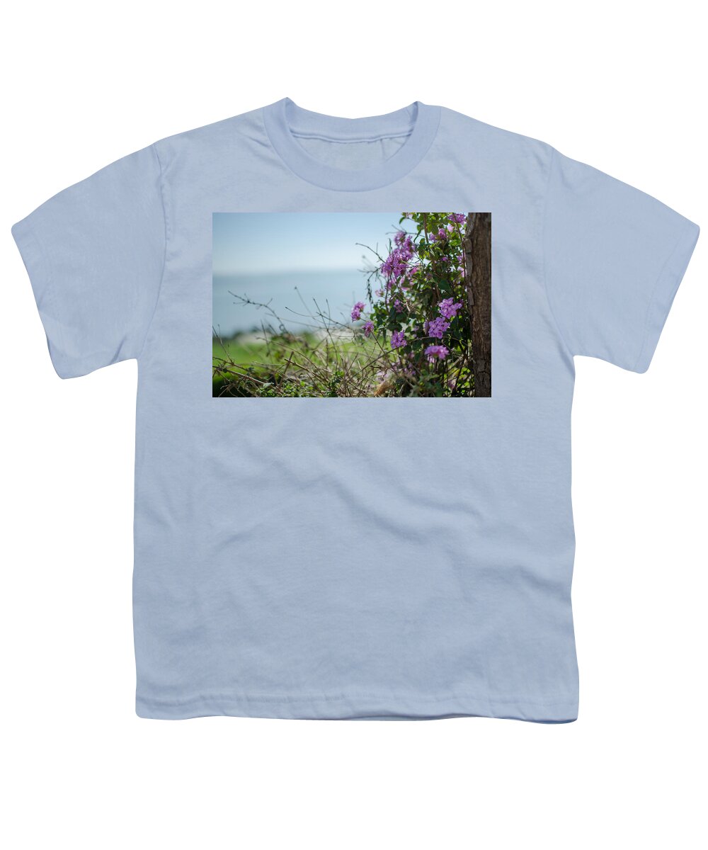 Israel Youth T-Shirt featuring the photograph Mount of Beatitudes by David Morefield
