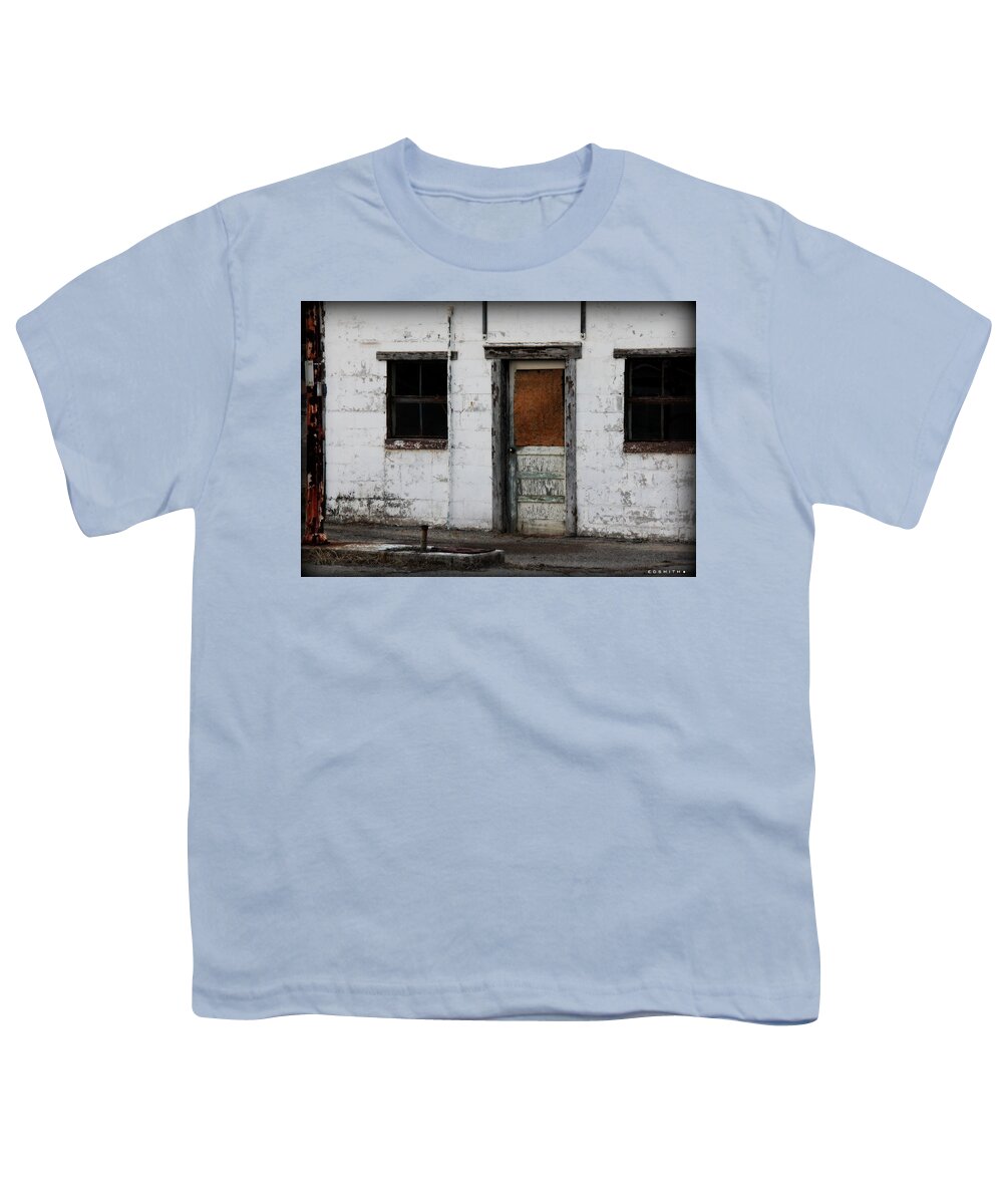No Sale Youth T-Shirt featuring the photograph No Sale by Edward Smith