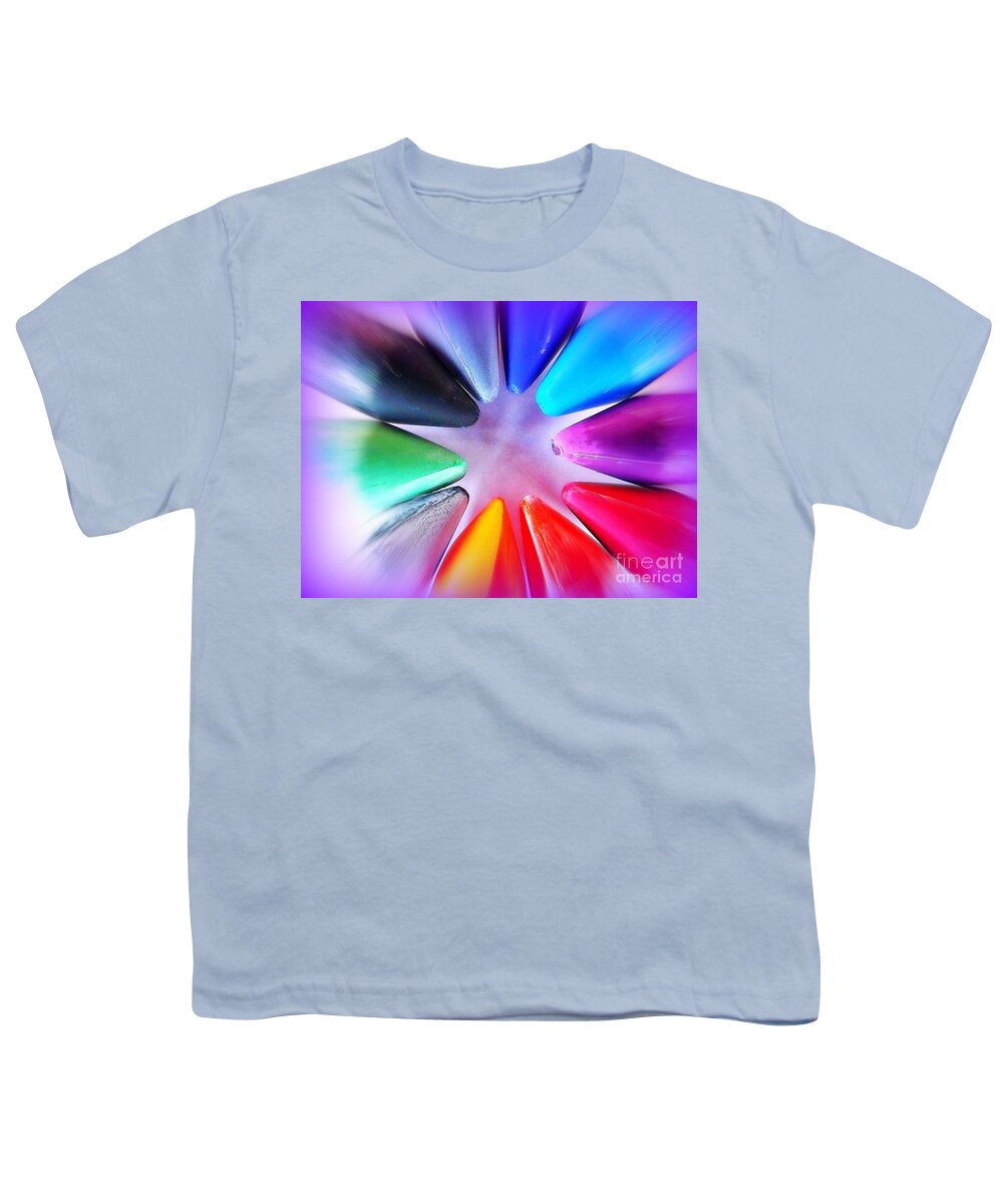 Colors Youth T-Shirt featuring the photograph Shades by Clare Bevan