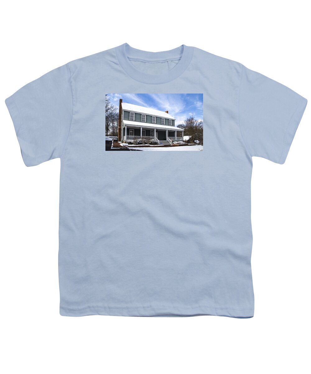 Cayce Youth T-Shirt featuring the photograph The Cayce Museum by Charles Hite