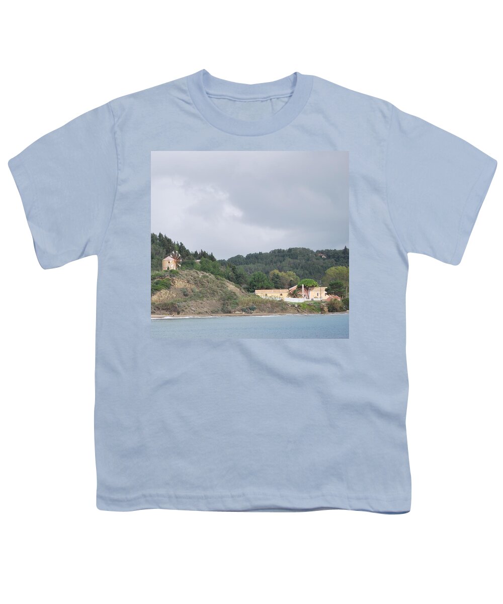 Windmill Youth T-Shirt featuring the photograph Windmill Built 1830 by George Katechis