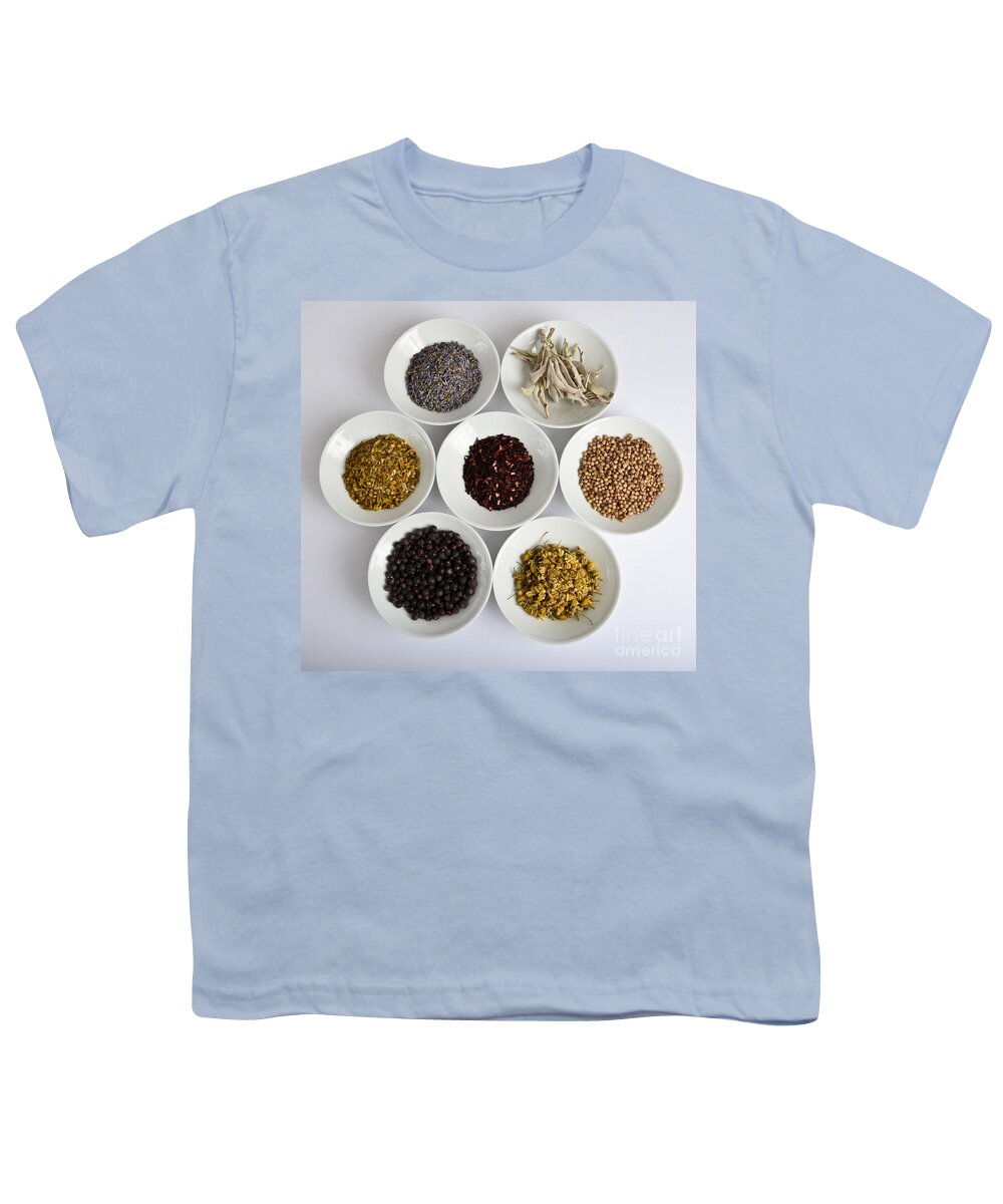 Laurus Nobilus Youth T-Shirt featuring the photograph Medicinal Herbs #3 by Photo Researchers