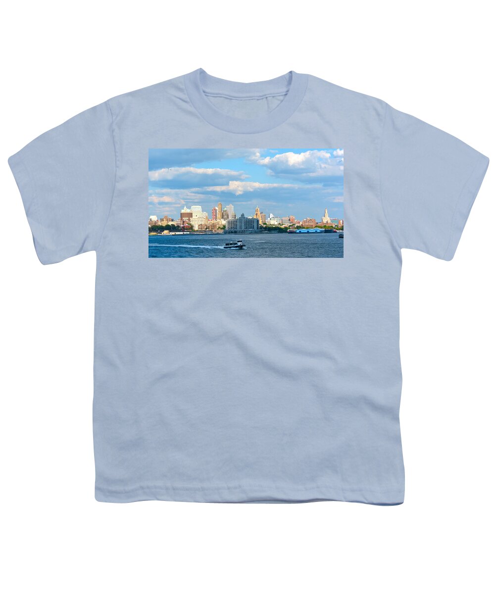 South Ferry Youth T-Shirt featuring the photograph South Ferry Water Ride37 by Terry Wallace