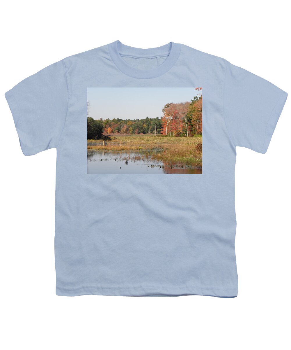 Autumn Youth T-Shirt featuring the photograph The Colors Have Arrived by Kim Galluzzo