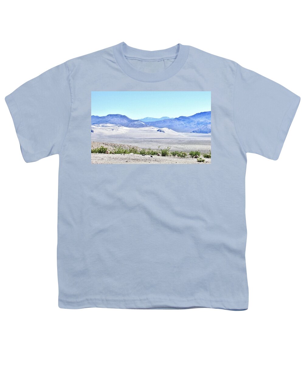 Mountains Youth T-Shirt featuring the photograph Desert White #1 by Marilyn Diaz
