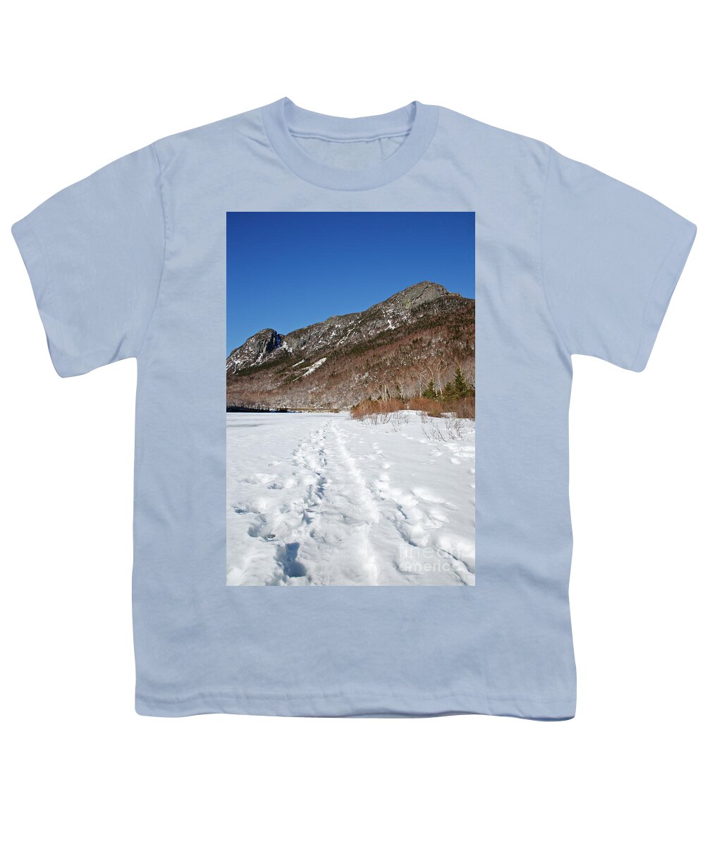 Franconia Notch State Park Youth T-Shirt featuring the photograph Eagle Cliff - White Mountains New Hampshire USA #1 by Erin Paul Donovan