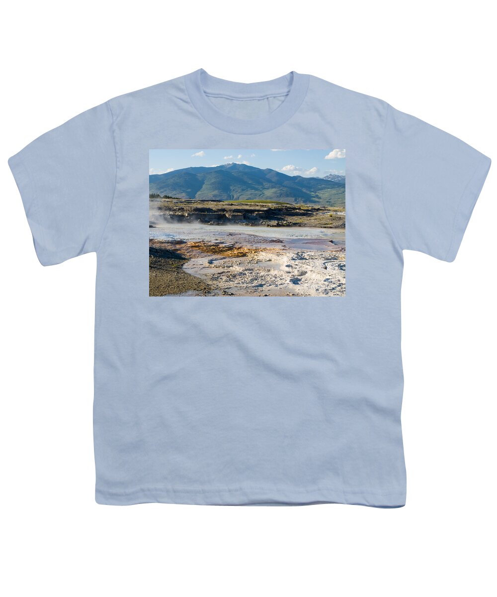 Yellowstone National Park Youth T-Shirt featuring the photograph Yellowstone #18 by Tara Lynn
