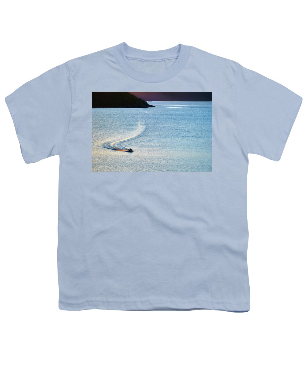 Camping Youth T-Shirt featuring the photograph Homeward Bound-cooler by Doug Gibbons