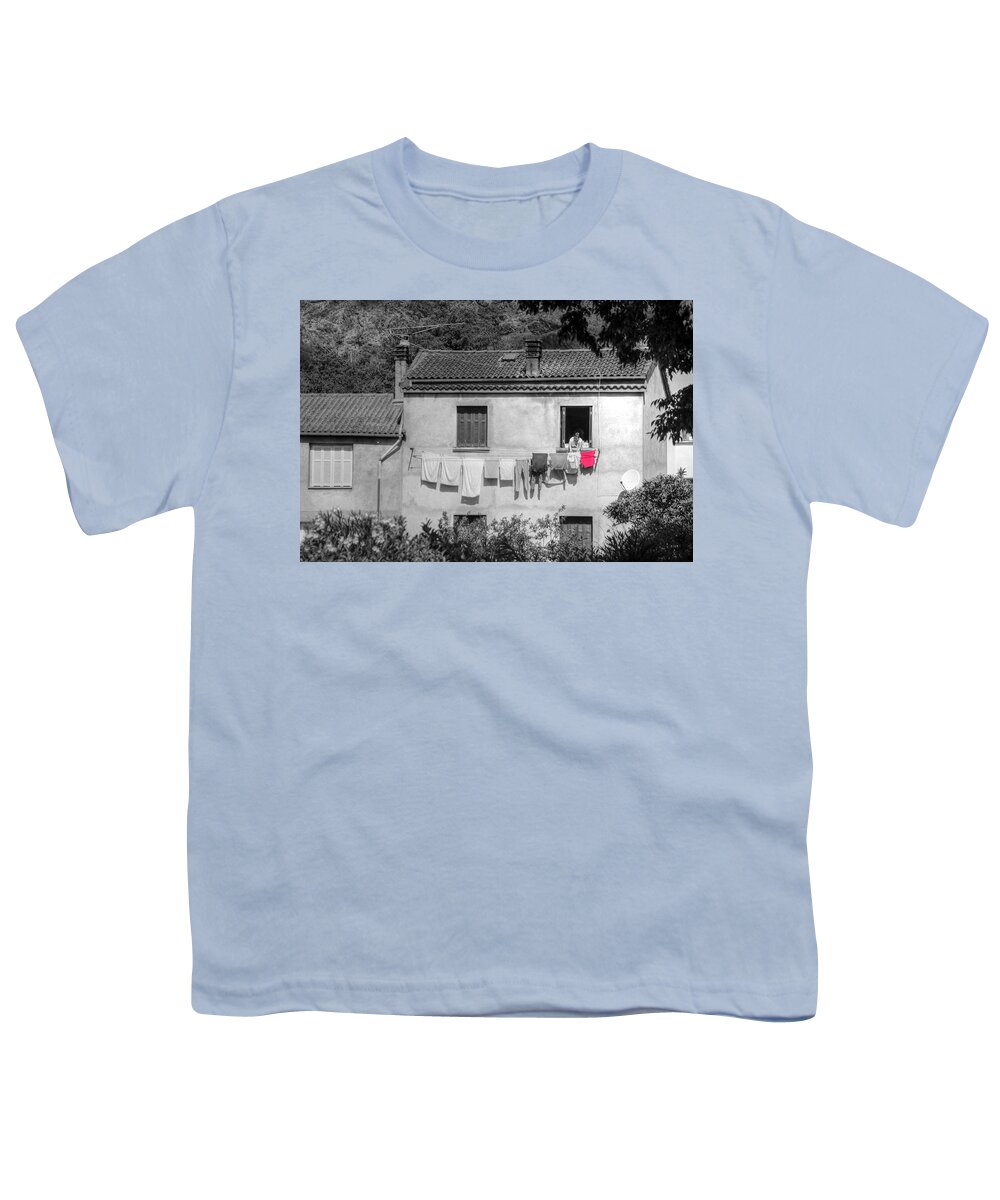 Corsica France Youth T-Shirt featuring the photograph Corsica France #4 by Paul James Bannerman