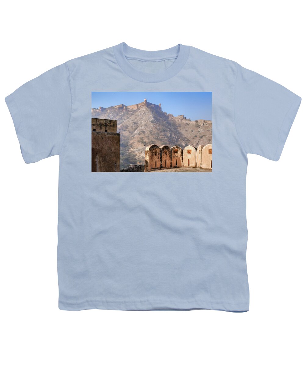 Jaigarh Fort Youth T-Shirt featuring the photograph Jaipur - India #7 by Joana Kruse