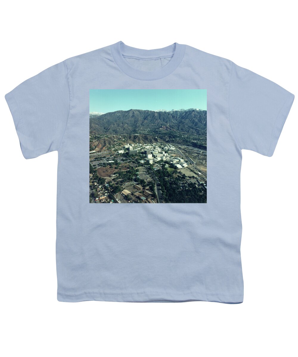 Aerial View Of Jpl Youth T-Shirt featuring the photograph Aerial View of JPL by Paul Fearn