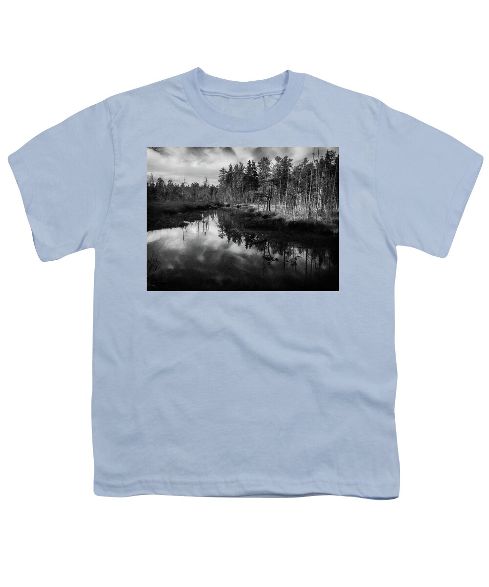  Youth T-Shirt featuring the photograph Afternoon Photo at Franklin Parker Preserve by Louis Dallara
