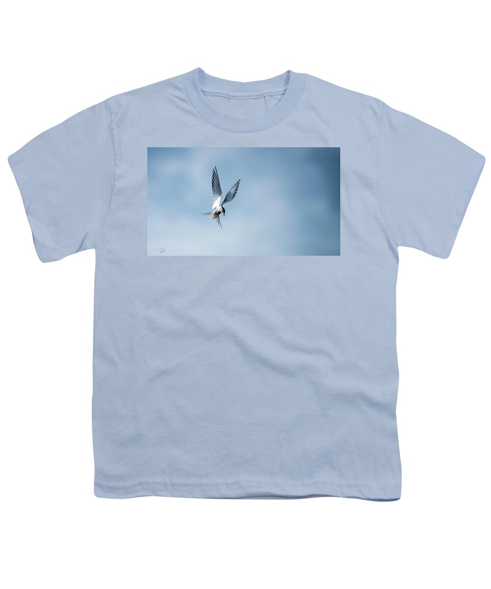 Aha A Fish Youth T-Shirt featuring the photograph Aha a fish by Torbjorn Swenelius