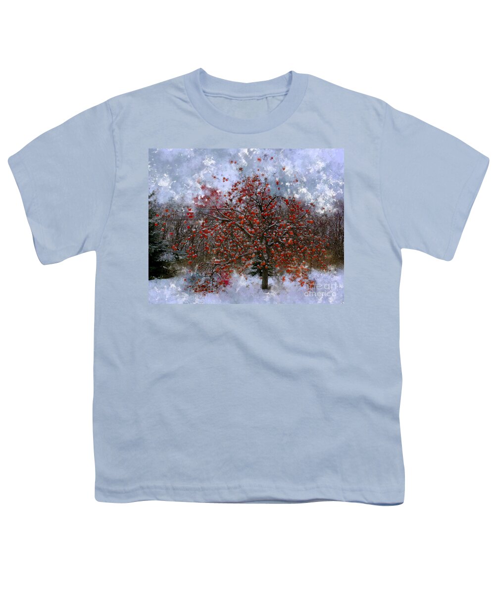 Apple Tree Youth T-Shirt featuring the photograph An Apple of a Day by Julie Lueders 