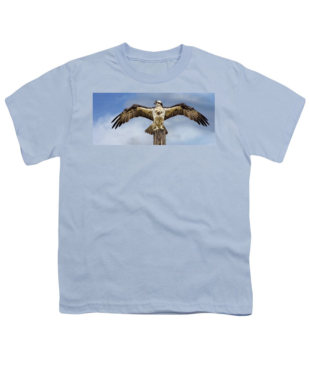 Bird Youth T-Shirt featuring the photograph Anyone Have a Hairdryer? by Bruce Bonnett