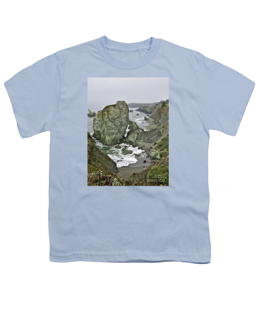 Northern California Youth T-Shirt featuring the photograph At the Edge by Joyce Creswell