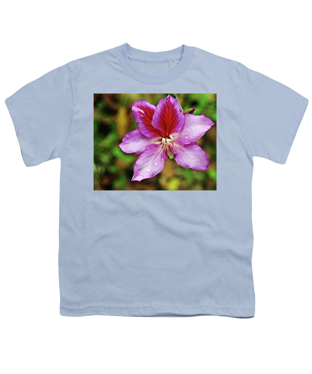  Youth T-Shirt featuring the photograph Bahinia Tree Flower by Bob Johnson