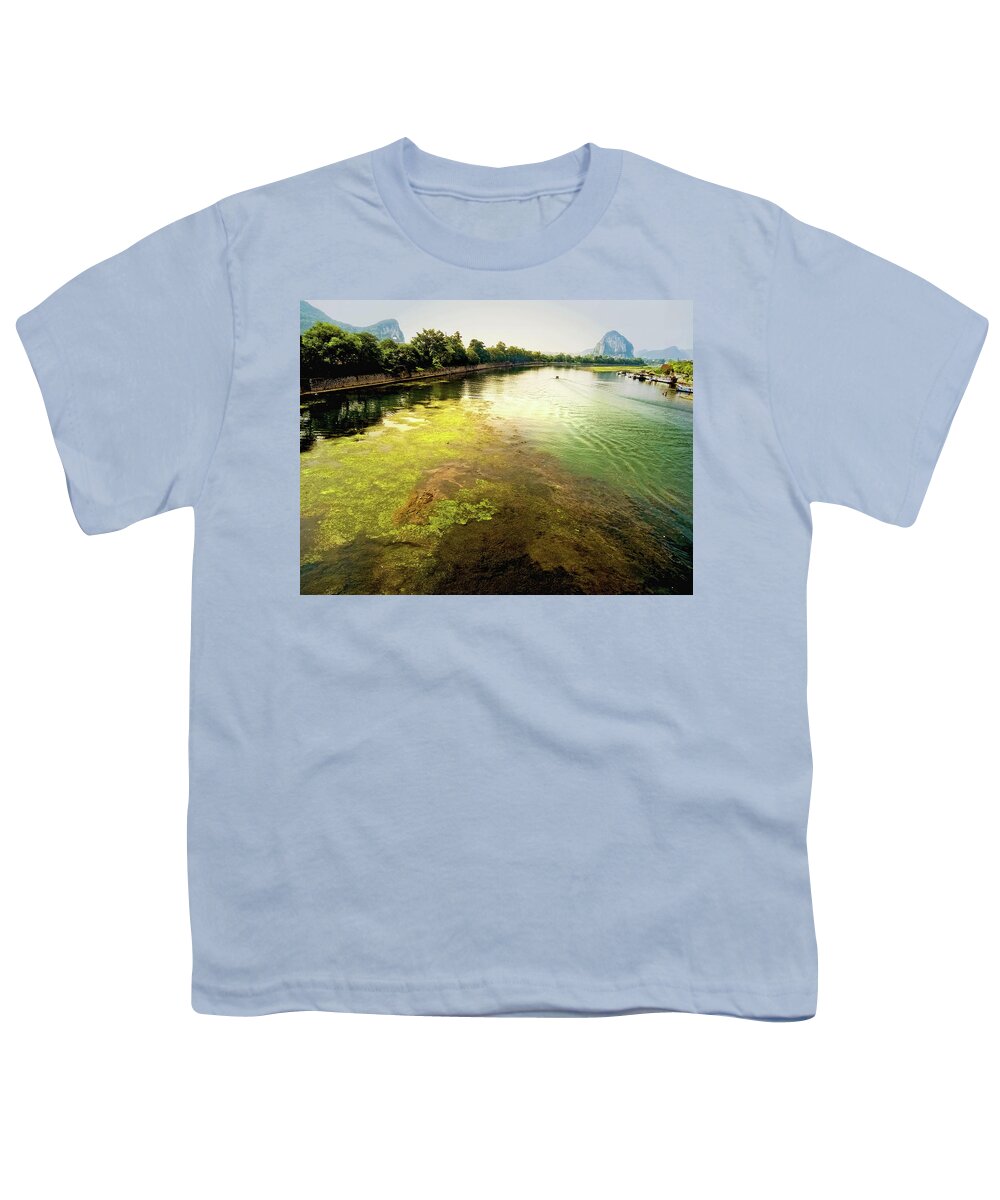 China Youth T-Shirt featuring the photograph China Guilin landscape scenery photography-16 by Artto Pan