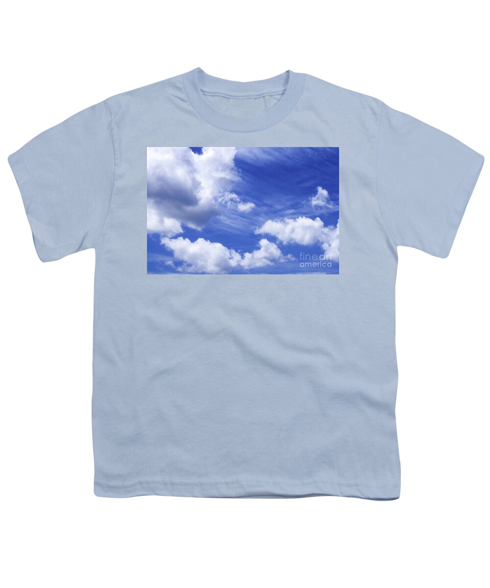 Clouds Youth T-Shirt featuring the photograph Clouds 2 by Frances Ann Hattier