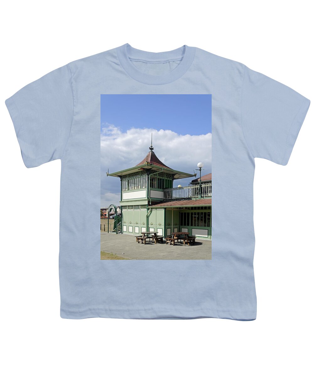 Europe Youth T-Shirt featuring the photograph Corner Detail of The Pavilion, Ryde by Rod Johnson