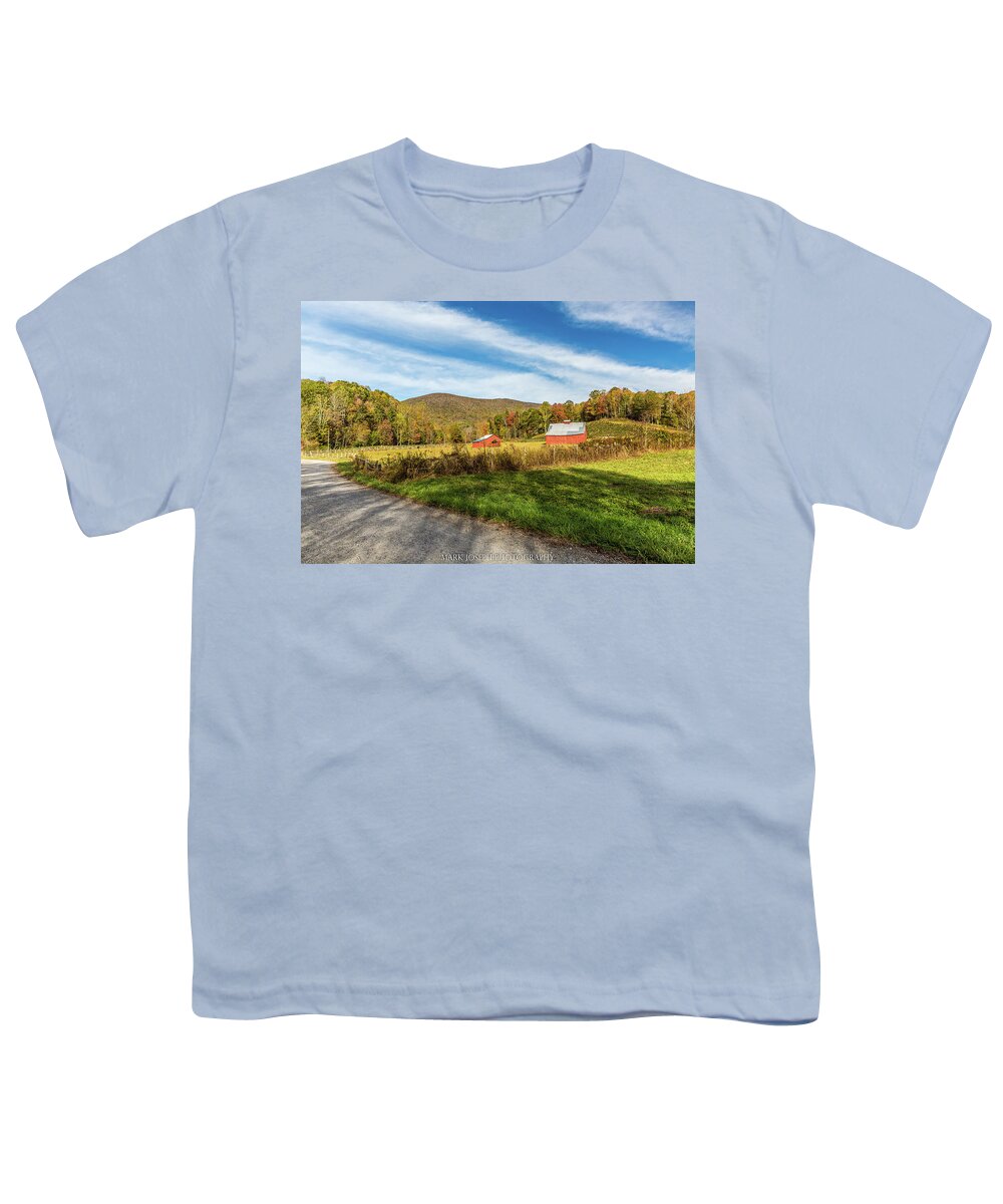 Farm Youth T-Shirt featuring the photograph Creeper Trail Farm by Mark Joseph