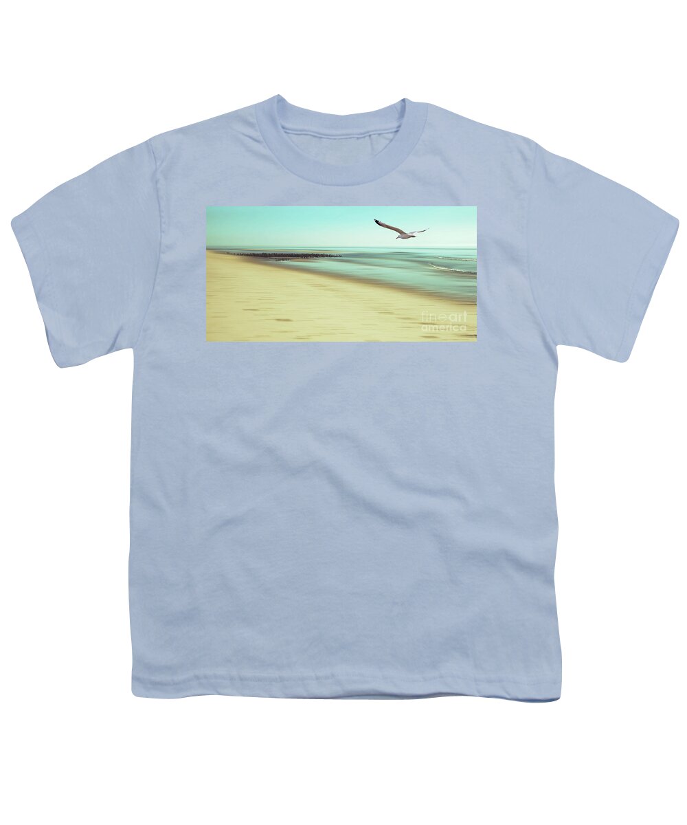 Beach Youth T-Shirt featuring the photograph Desire Light Vintage2 by Hannes Cmarits