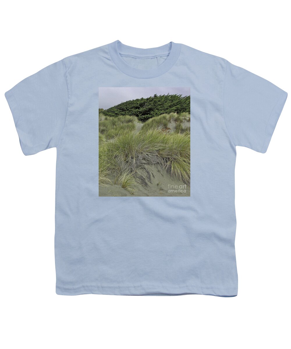 Landscaipe Youth T-Shirt featuring the photograph Bodega Dunes #3 by Joyce Creswell