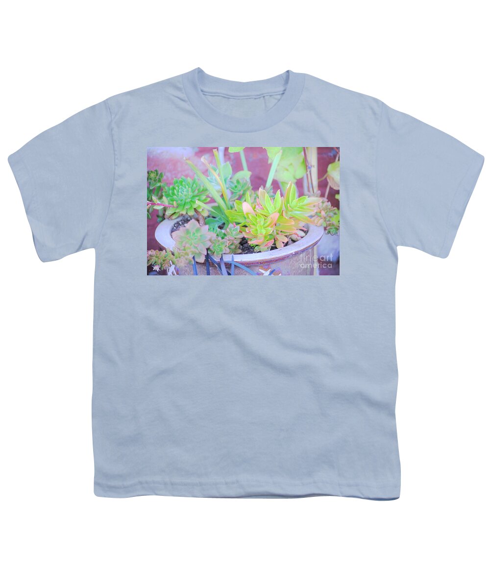 Pot Youth T-Shirt featuring the photograph Filled with Color by Merle Grenz